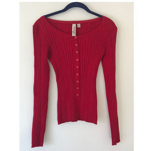 Energie Ribbed Knit Sweater